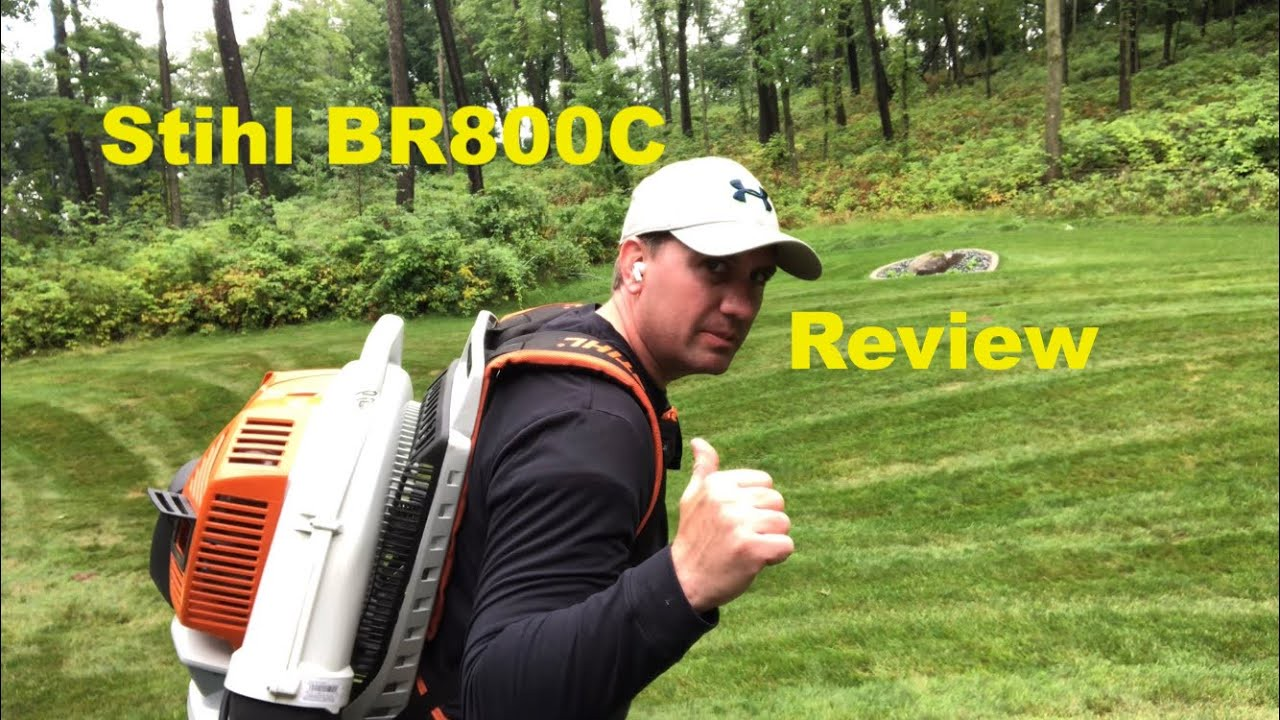 Stihl BR800 C-E Magnum Backpack Blower Review
